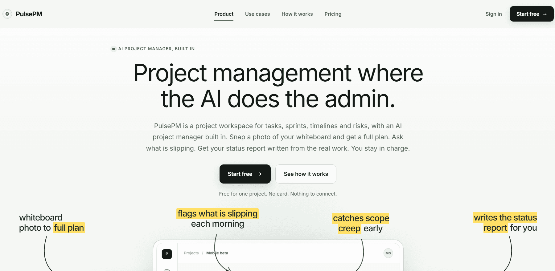 PulsePM website